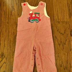 Boys Christmas Long all. Size 18-24 months
